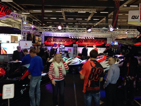 >88Motorsport in Stockholm Boat Show