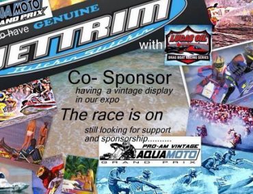 >Pro-AM Vintage Aqua Moto Grand Prix