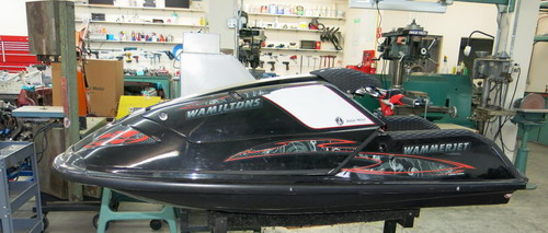 >WammerJet prototype, a Collectors stand-up