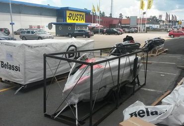 >One Benelli left at 88Motorsport.fi