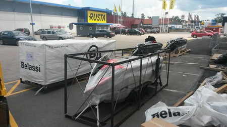 >One Benelli left at 88Motorsport.fi