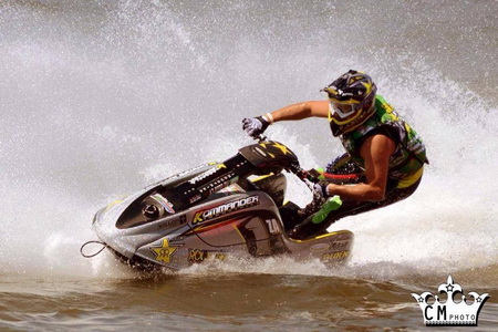 >Dustin Motzouris wins Pro Ski Open in ProWatercross Tour
