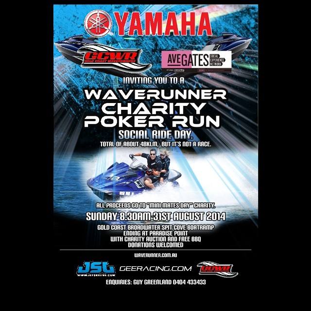 >Poker run for charity