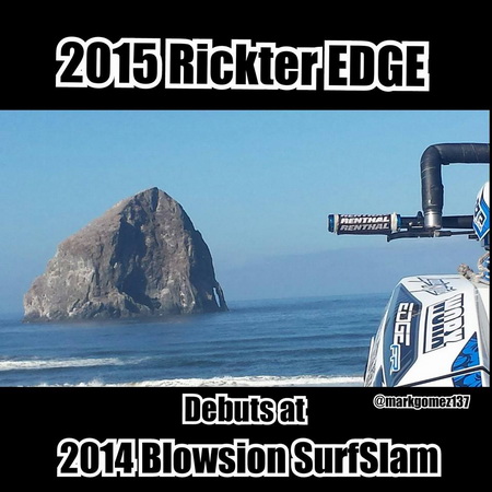 >Gomez debuts new Rickter Edge FR hull
