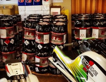 >Race fuel for the World Finals at Tech1Racing