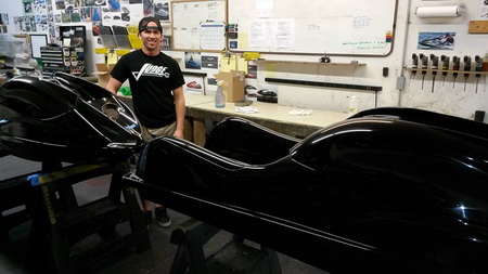 >Wilson got his Trinity Composites hulls