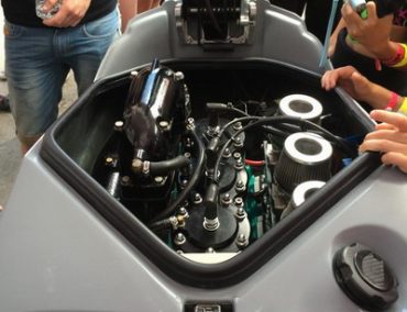 The ProForce engine compartment