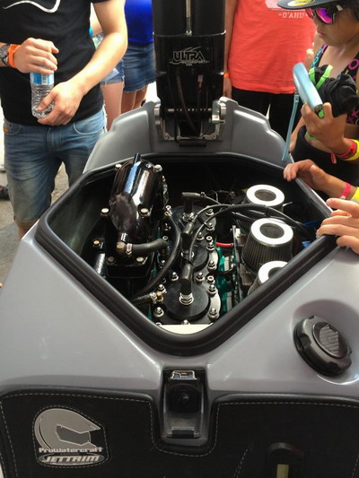 The ProForce engine compartment