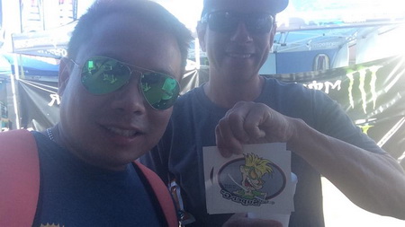 >BJ Ang and Glenn Dickinson at the IJSBA World Finals