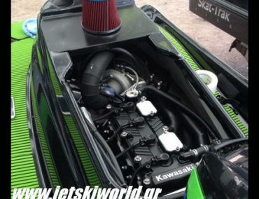 >Team Kawasaki uses R&D turbo set up