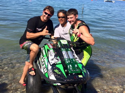 >Tarner Thomas wins Amateur Freestyle