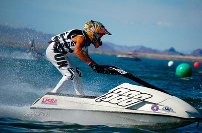 >Kasper Kania wins Moto 1 of Juniors 13-15 Limited
