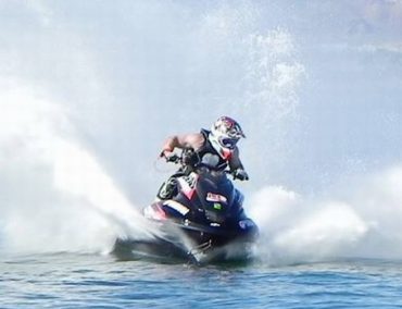 >Mohamed Burbaya wins Moto 1 of PRO Runabout GP