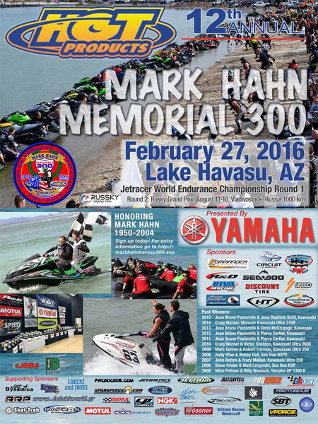>Mark Hahn 300 2016