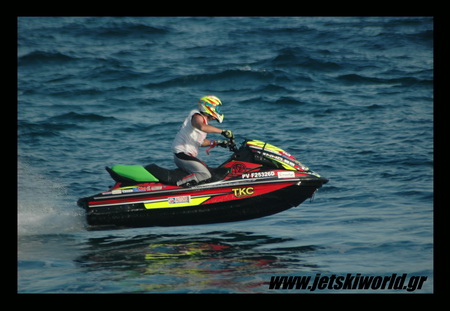 >Olivier and Tihno on a Yamaha