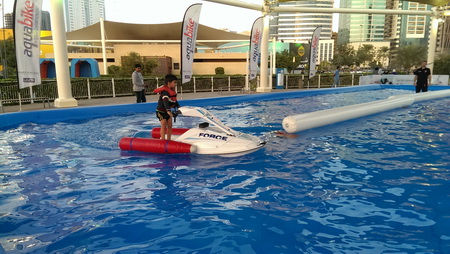 >Electric powered jet ski
