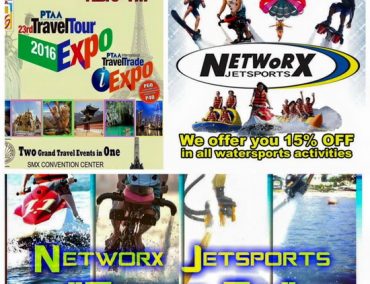 >Networx Jetsports at 23rd Philippine Travel Tour Expo 2016