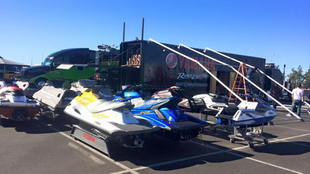>Yamaha-Kommander display at Phoenix SX