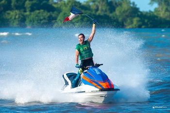 >Pons wins GP1 in KaruJet 2016