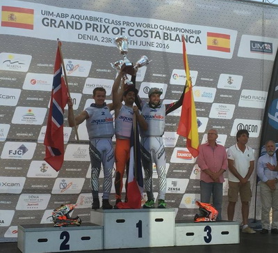 >2nd place in the GP of Spain for Stian on a borrowed Ski