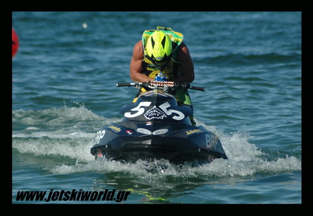 >Gyorgy Kasza, winner of Pro Runabout Modified