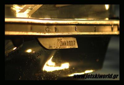 >Kommander sponsons under testing