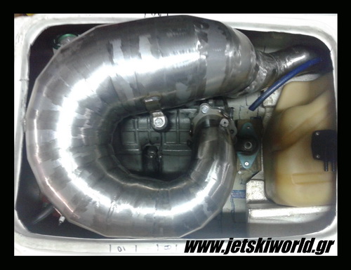 >Special exhaust for STX-R to SX-R application