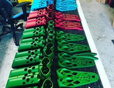 >Τα αλουμινένια κομμάτια της Ti