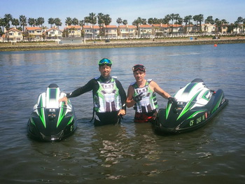 >McGrath και Klipper στην Kawasaki