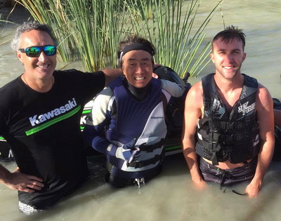 >Eli Tomac rides the 1500 SX-R