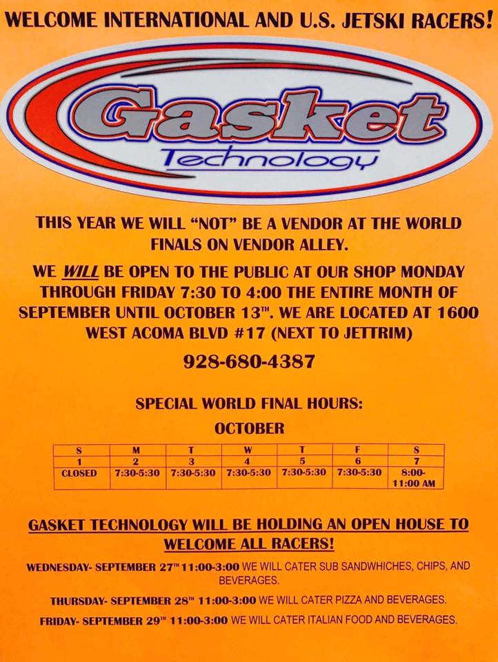 >Gasket Technology’s recent announcement