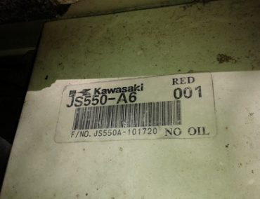 >Kawasaki JS550, ιστορικό