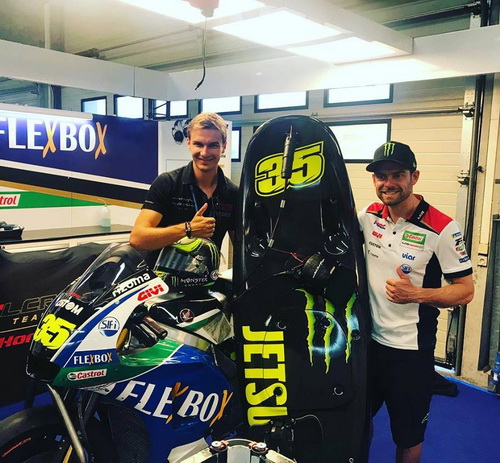 Ο Crutchlow με την JetSurf