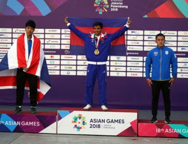 Cambodian athletes make history at Asian Games