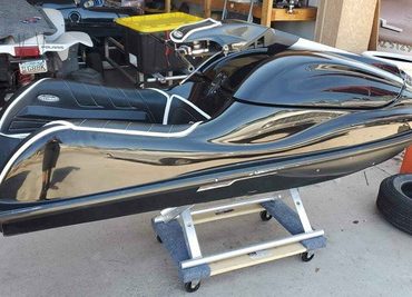 Titled Trinity 800 SX-R hull FOR SALE