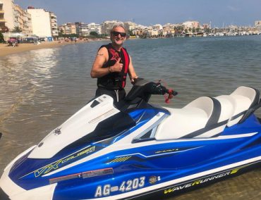 Με jet ski κι ο Foggy